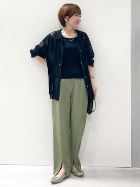 MKミッシェルクランさん(レディース・157cm)の夏コーディネート