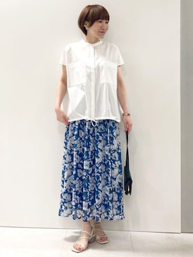 MKミッシェルクランさん(レディース・157cm)の春コーディネート