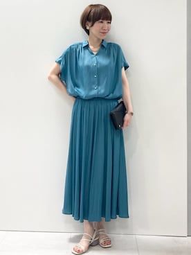 MKミッシェルクランさん(レディース・157cm)の春コーディネート
