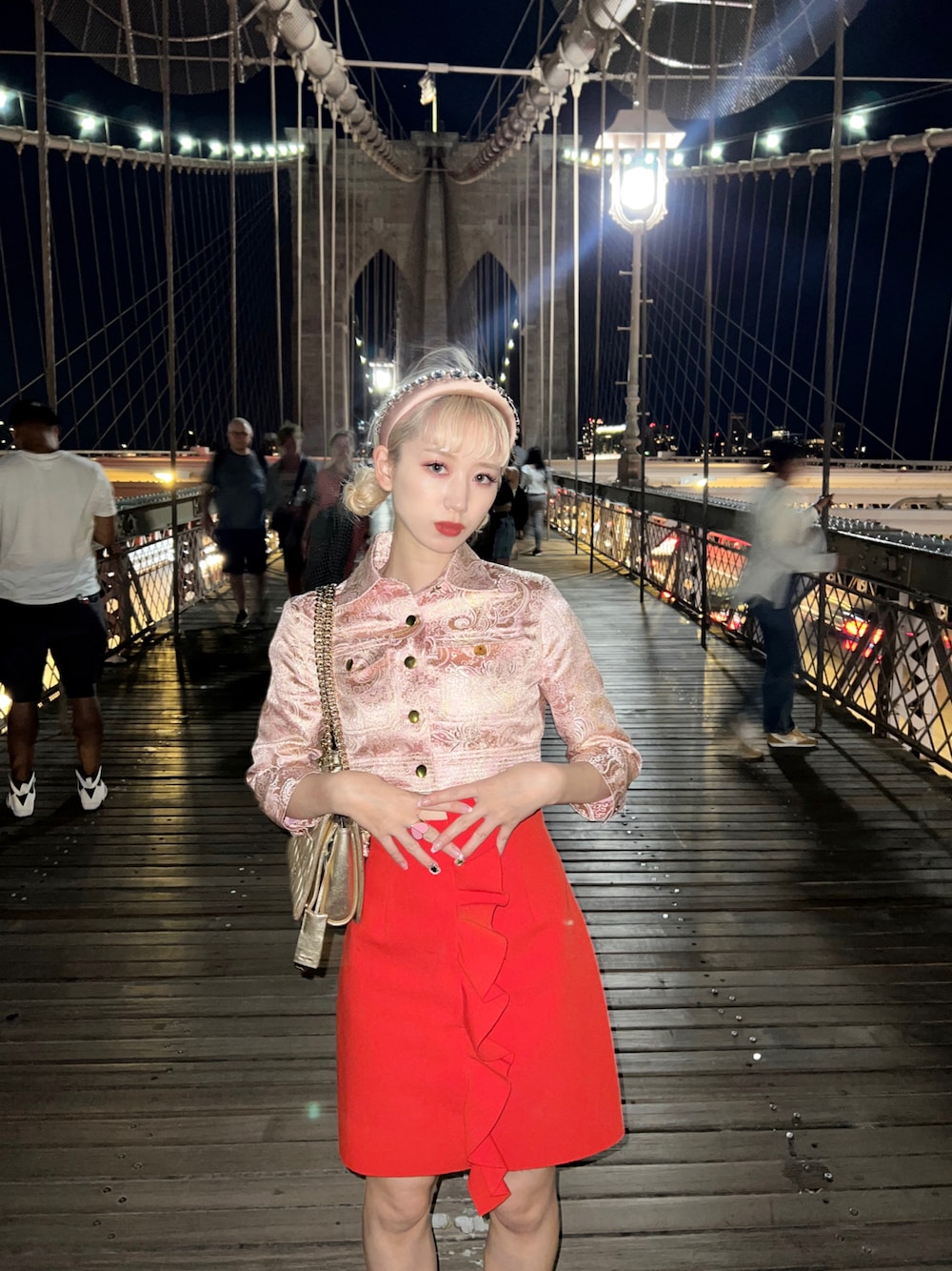 miu miuのカチューシャを使った人気ファッションコーディネート