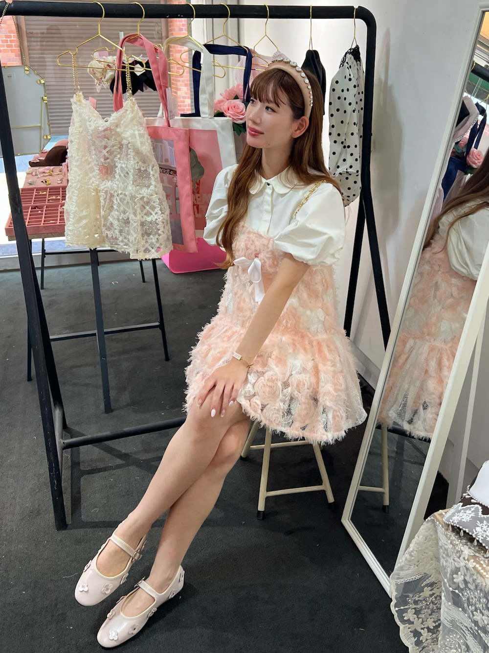 む*た様 miumiu カチューシャ　正規品　ユナ着用 む*た様 miumiu カチューシャ 正規品 ユナ着用 む*た様 miumiu