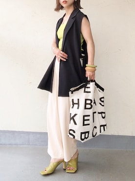 emiko☆さん（レディース・155cm）の夏コーディネート