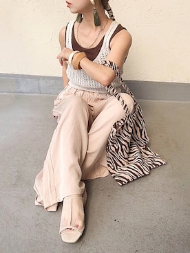 emiko☆さん（レディース・155cm）の夏コーディネート