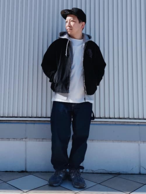 LONG SLEEVE ZIP PARKA DUST DEVILS / ロングスリーブ ジップアップ パーカー ダスト デビルス /AVIREX / アヴィレックス