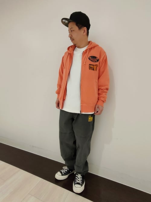 LONG SLEEVE FADE MIAMI PATCH PARKA / 長袖 フェード マイアミ パッチ パーカー / AVIREX / アヴィレックス