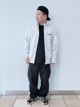 「AVIREX（アヴィレックス）のアイテム（スウェット）」を使った、SUGAYA！さん（メンズ・164cm）の秋コーディネート