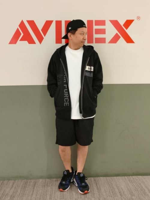 セール】AIR NATIONAL GUARD PATCH ＆ PRINT ZIP UP PARKA