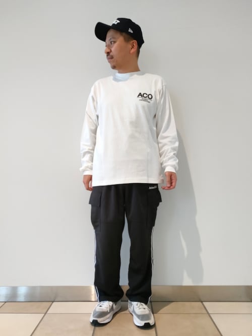 《CROSSOVER》BANDANA PATCH LONGSLEEVE T-SHIRT / バンダナ パッチ 長袖Tシャツ / AVIREX / アヴィレックス