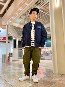 SUGAYA！さん（メンズ・164cm）の冬コーディネート