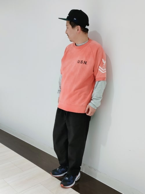 《AVIREX × EXPANSION》 FLAT VISOR CAP BLACK / フラット バイザー キャップ ブラック