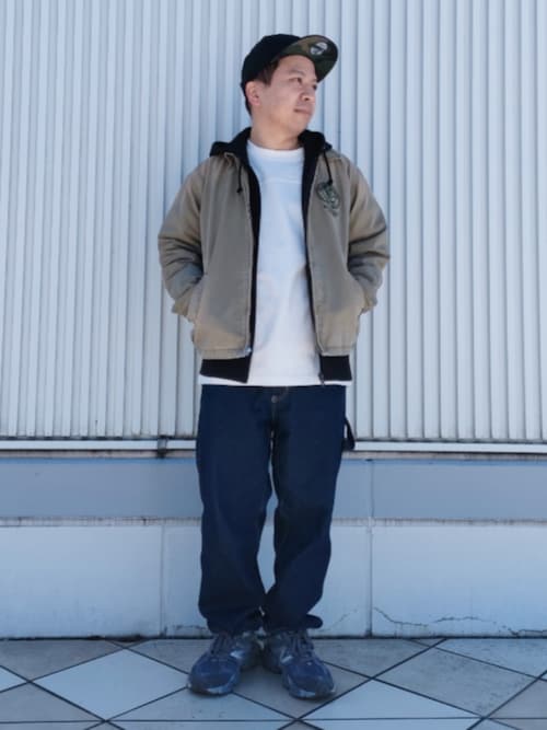 LONG SLEEVE ZIP PARKA DUST DEVILS / ロングスリーブ ジップアップ パーカー ダスト デビルス /AVIREX / アヴィレックス