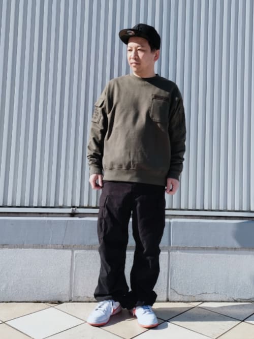 FATIGUE CREWNECK SWEAT / ファティーグ クルーネック スウェット / AVIREX / アヴィレックス