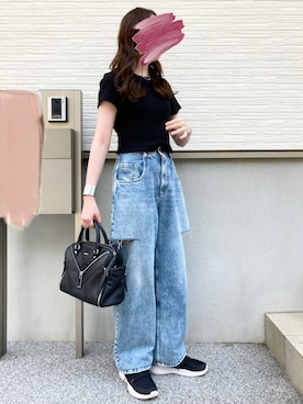 𝓡𝓲.さん（レディース・163cm）の春コーディネート