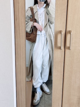 「GUCCI（グッチ）のアイテム（バッグ）」を使った、𝓡𝓲.さん（レディース・163cm）の春コーディネート