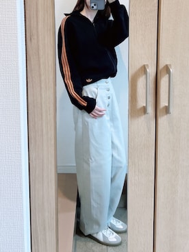 「MM6 Maison Margiela（ｴﾑｴﾑｼｯｸｽ ﾒｿﾞﾝ ﾏﾙｼﾞｪﾗ）のアイテム」を使った、𝓡𝓲.さん（レディース・163cm）の春コーディネート