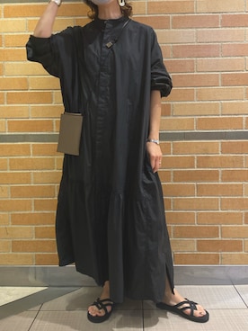 「ITTI（イッチ）のアイテム（財布/小物）」を使った、Yuka Ozawaさん（レディース・155cm）の夏コーディネート