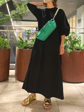 Yuka Ozawaさん（レディース・155cm）の夏コーディネート