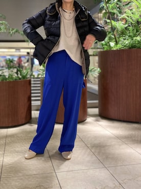 Yuka Ozawaさん（レディース・155cm）の秋コーディネート