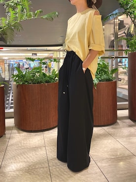 Yuka Ozawaさん（レディース・155cm）の夏コーディネート