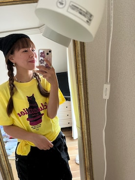 「miette（ミエット）のﾊｲｳｴｽﾄｶｰｺﾞﾐﾆｽｶｰﾄ（スカート）」を使った、Marie ....さん（レディース・156cm・30代）の夏コーディネート