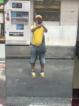「アイテム（デニムパンツ）」を使った、sockさん（メンズ・169cm・40代）の夏コーディネート