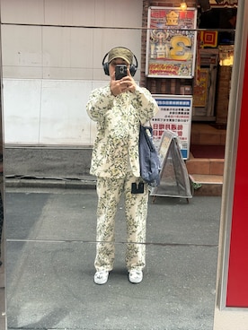 「XLARGE（エクストララージ）のアイテム（キャップ）」を使った、sockさん（メンズ・169cm）の春コーディネート