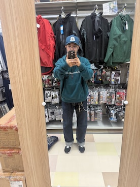 「アイテム（パーカー）」を使った、sockさん（メンズ・169cm・40代）の秋コーディネート