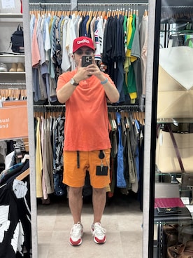 「UNDERCOVER（アンダーカバー）のアイテム」を使った、sockさん（メンズ・169cm）の夏コーディネート