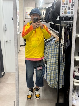 「NIKE（ナイキ）のアイテム（ジャケット/アウター）」を使った、sockさん（メンズ・169cm）の春コーディネート