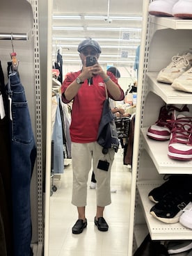 「UMBRO（アンブロ）のアイテム」を使った、sockさん（メンズ・169cm）の夏コーディネート
