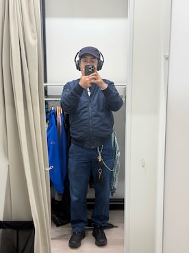 「BEAMS（ビームス）のアイテム」を使った、sockさん（メンズ・169cm）の秋コーディネート