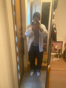 「eb's（エビス）のアイテム」を使った、sockさん（メンズ・169cm）の春コーディネート