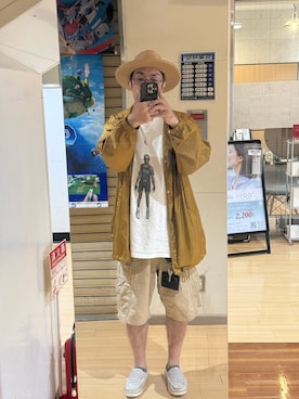 「ReqHatter（レックハッター）のアイテム」を使った、sockさん（メンズ・169cm）の春コーディネート