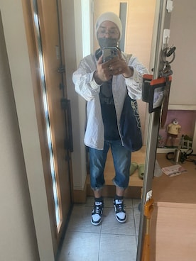 「アイテム（ニットキャップ/ビーニー）」を使った、sockさん（メンズ・169cm・40代）の春コーディネート