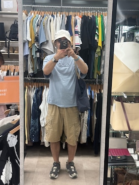 「Reebok(リーボック)のアイテム」を使った、sockさん(メンズ・169cm)の夏コーディネート