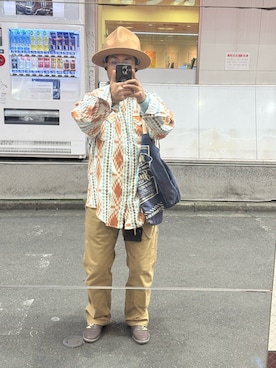 「アイテム（チノパンツ）」を使った、sockさん（メンズ・169cm・40代）の秋コーディネート