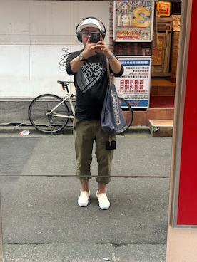 「BEAMS（ビームス）のアイテム」を使った、sockさん（メンズ・169cm）の夏コーディネート