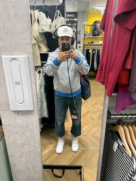 「BEAMS（ビームス）のアイテム（キャップ）」を使った、sockさん（メンズ・169cm）の春コーディネート