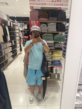 「Engineered Garments（エンジニアードガーメンツ）のアイテム」を使った、sockさん（メンズ・169cm）の夏コーディネート