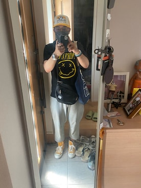 「HYSTERIC GLAMOUR（ヒステリックグラマー）のアイテム」を使った、sockさん（メンズ・169cm・40代）の秋コーディネート