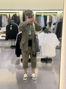 「A BATHING APE（アベイシングエイプ）のアイテム」を使った、sockさん（メンズ・169cm）の秋コーディネート