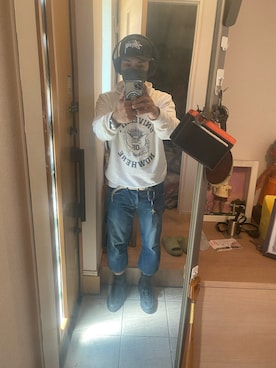 「A.P.C.（アーペーセー）のアイテム（トップス）」を使った、sockさん（メンズ・169cm）の春コーディネート
