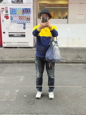 「BEAMS（ビームス）のアイテム（シャツ/ブラウス）」を使った、sockさん（メンズ・169cm）の秋コーディネート