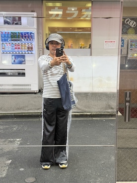 「アイテム（トップス）」を使った、sockさん（メンズ・169cm・40代）の夏コーディネート