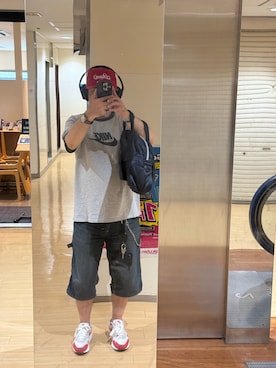 「UNDERCOVER（アンダーカバー）のアイテム」を使った、sockさん（メンズ・169cm）の夏コーディネート