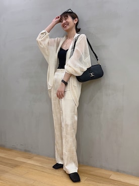 「シンフルコーデ」｜「アイテム（サンダル）」を使った、サイサイ賽賽さん（レディース・160cm）の春コーディネート