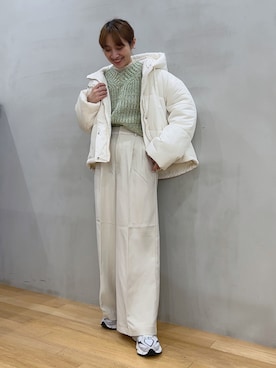 「新星WEARISTAにエントリー」｜サイサイ賽賽さん（レディース・160cm）の冬コーディネート