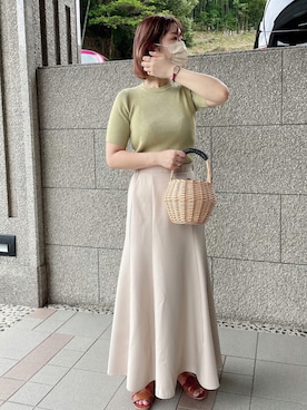 「おとなコーデ」｜「アイテム（サンダル）」を使った、kumingさん（レディース・163cm）の夏コーディネート