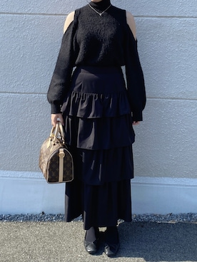 ゆかりさん（レディース・162cm）の春コーディネート