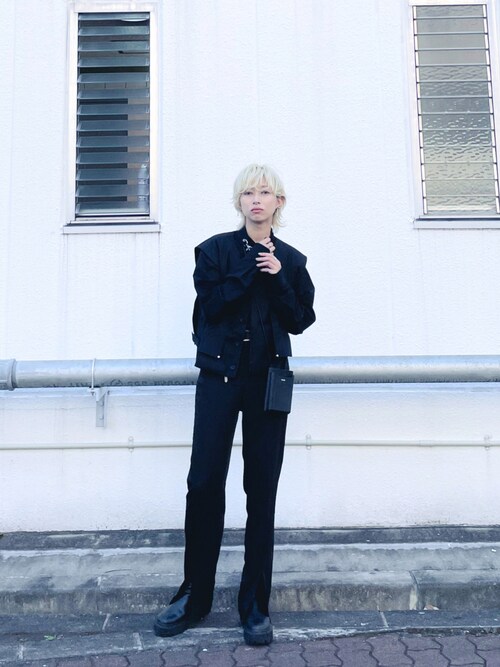 ジェンダーレス美容師のたけやんです Creare Lino のベストを使ったコーディネート Wear